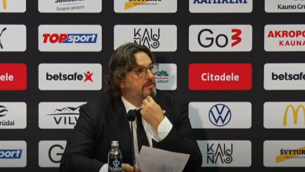 A. Trinchieri: „M. Juzėnas rūbinėje jau buvo pakėlęs sparnus“ (VIDEO)